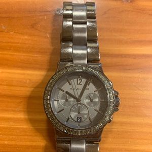 Beautiful Gun metal Michael Kors watch